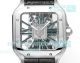 THB Factory Swiss Clone Cartier Santos de Cartier Skeleton Stainless Steel Leather Watch (2)_th.jpg